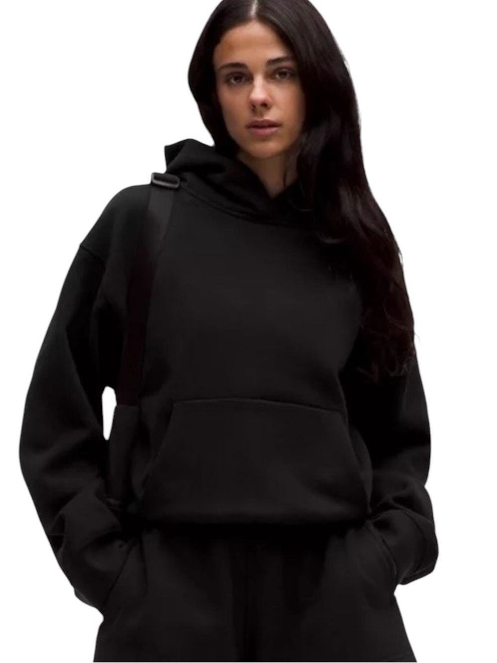 NWT Lululemon Steady State Oversized Hoodie Black Women’s Medium